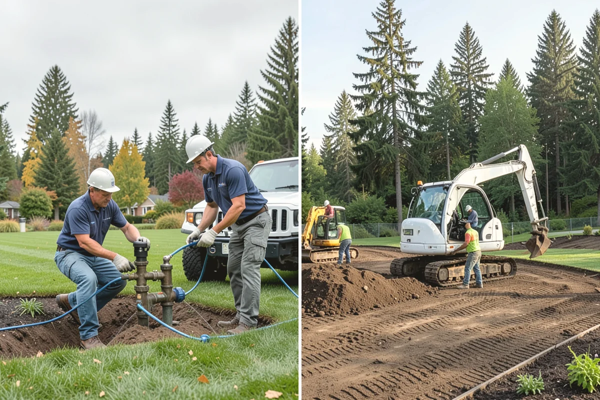 Fountain Installation in Lake Stevens, Snohomish County, WA - Choose the fountain style and location