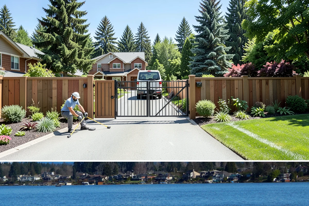 Fountain Installation in Lake Stevens, Snohomish County, WA - Best installed spring through fall.