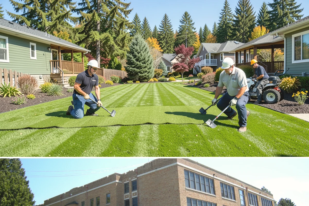Fountain Installation in Maple Valley, King County, WA - Best installed spring through fall.