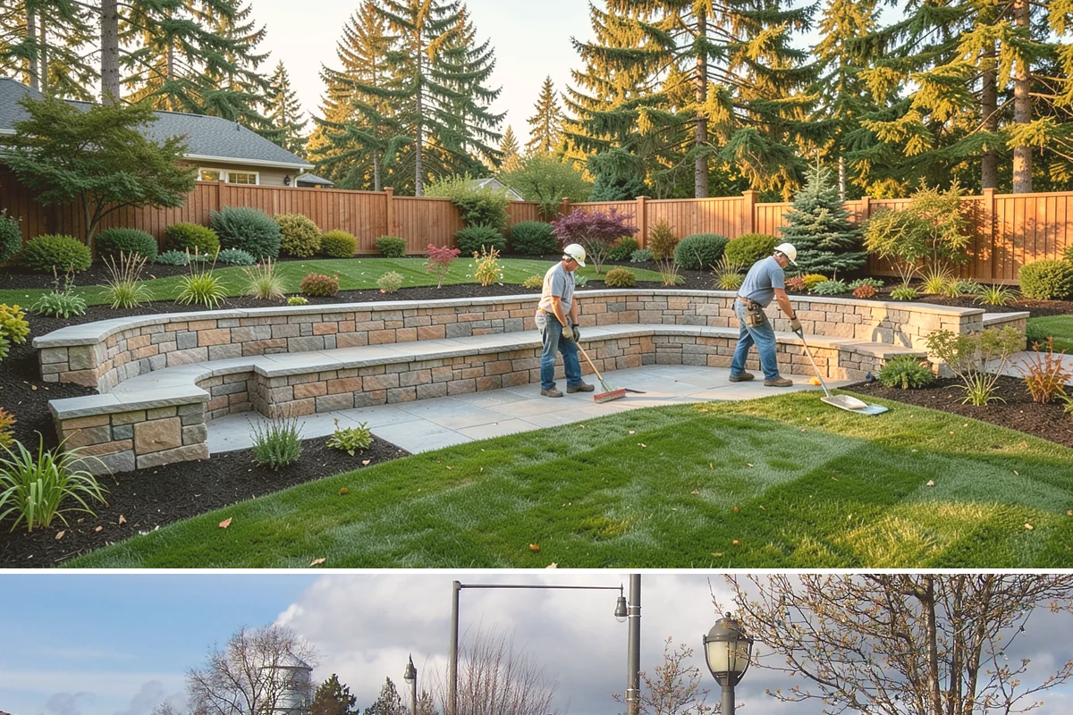 Fountain Installation in Marysville, Snohomish County, WA - Best installed spring through fall.