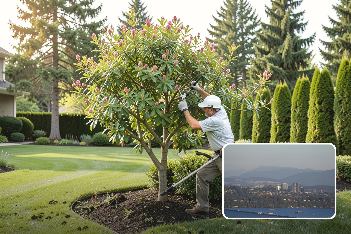 Fountain Installation in Medina, King County, WA - Compact water accent for any space