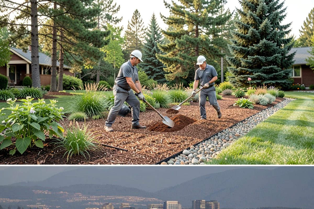 Fountain Installation in Medina, King County, WA - Best installed spring through fall.