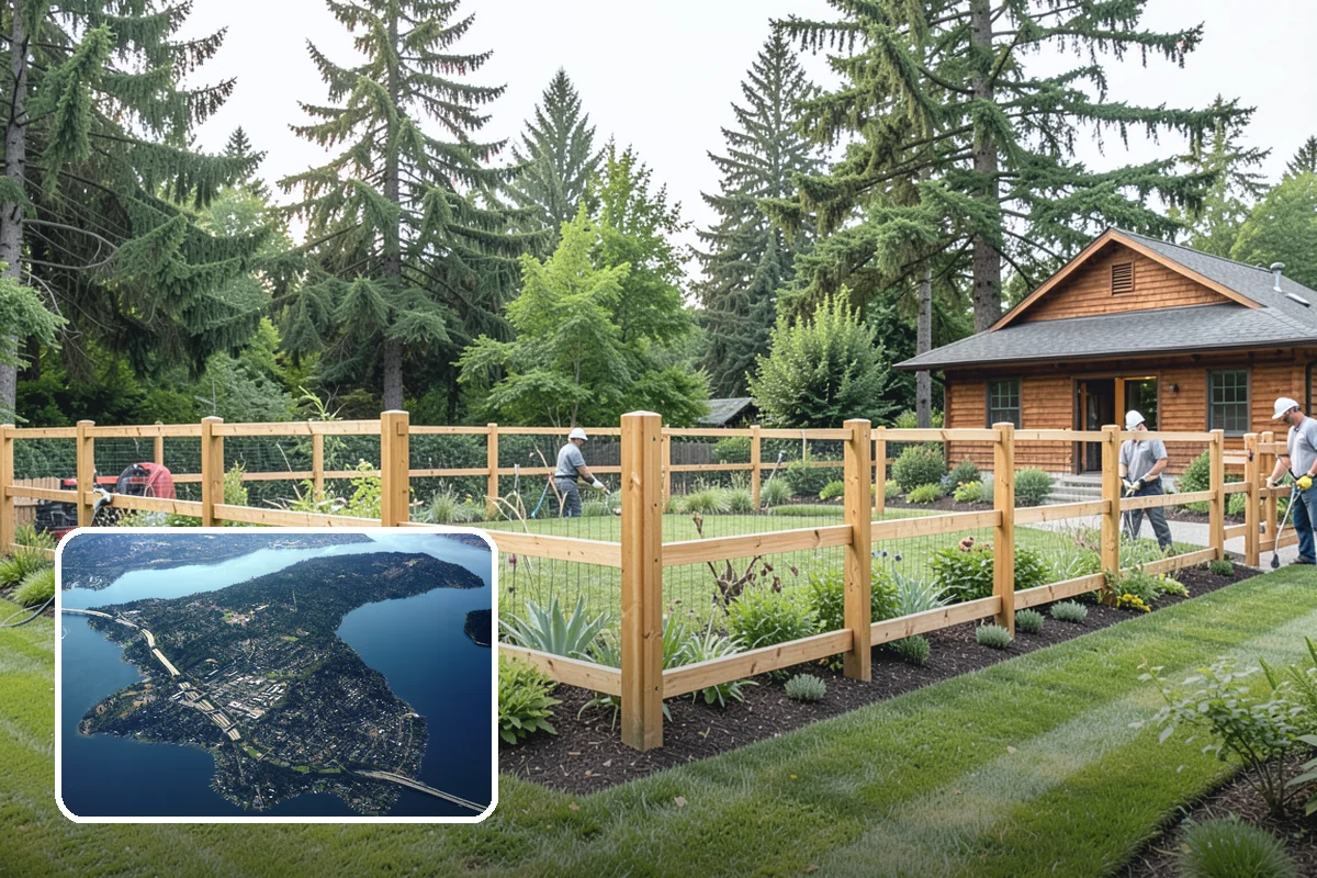 Fountain Installation in Mercer Island, King County, WA - Compact water accent for any space
