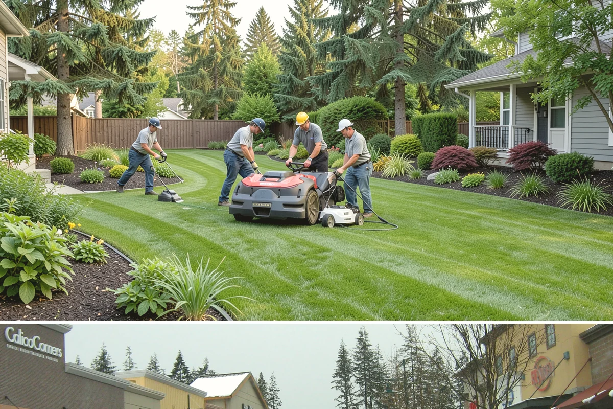 Fountain Installation in Mill Creek, Snohomish County, WA - Best installed spring through fall.