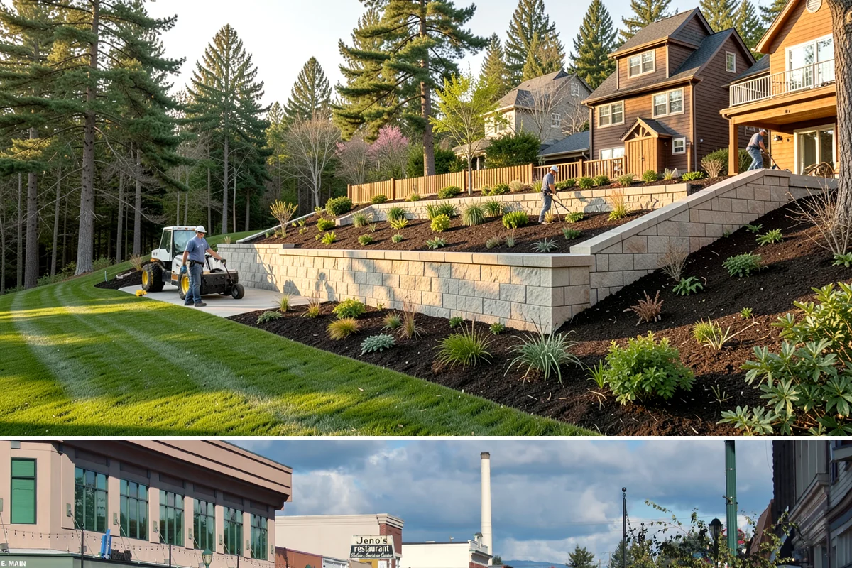 Fountain Installation in Monroe, Snohomish County, WA - Best installed spring through fall.