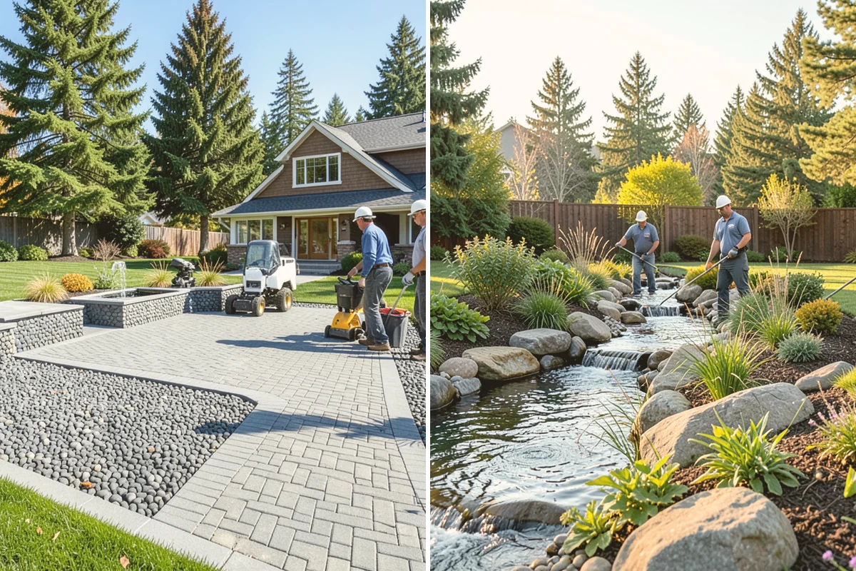 Fountain Installation in Newcastle, King County, WA - Choose the fountain style and location
