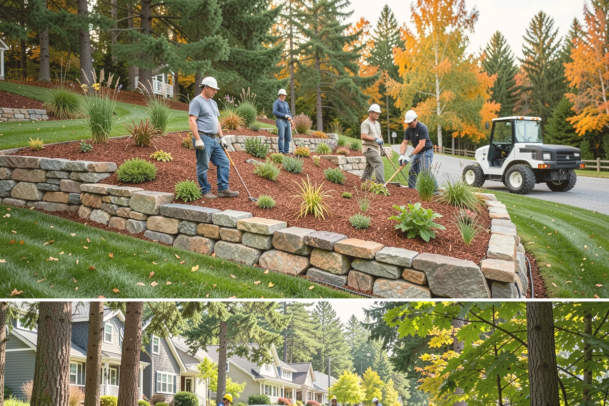 Fountain Installation in Normandy Park, King County, WA - Best installed spring through fall.