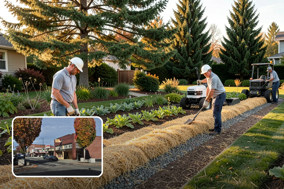 Fountain Installation in Puyallup, Pierce County, WA - Compact water accent for any space