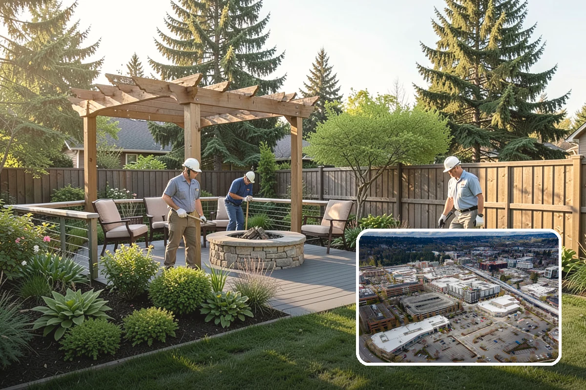 Fountain Installation in Redmond, King County, WA - Compact water accent for any space