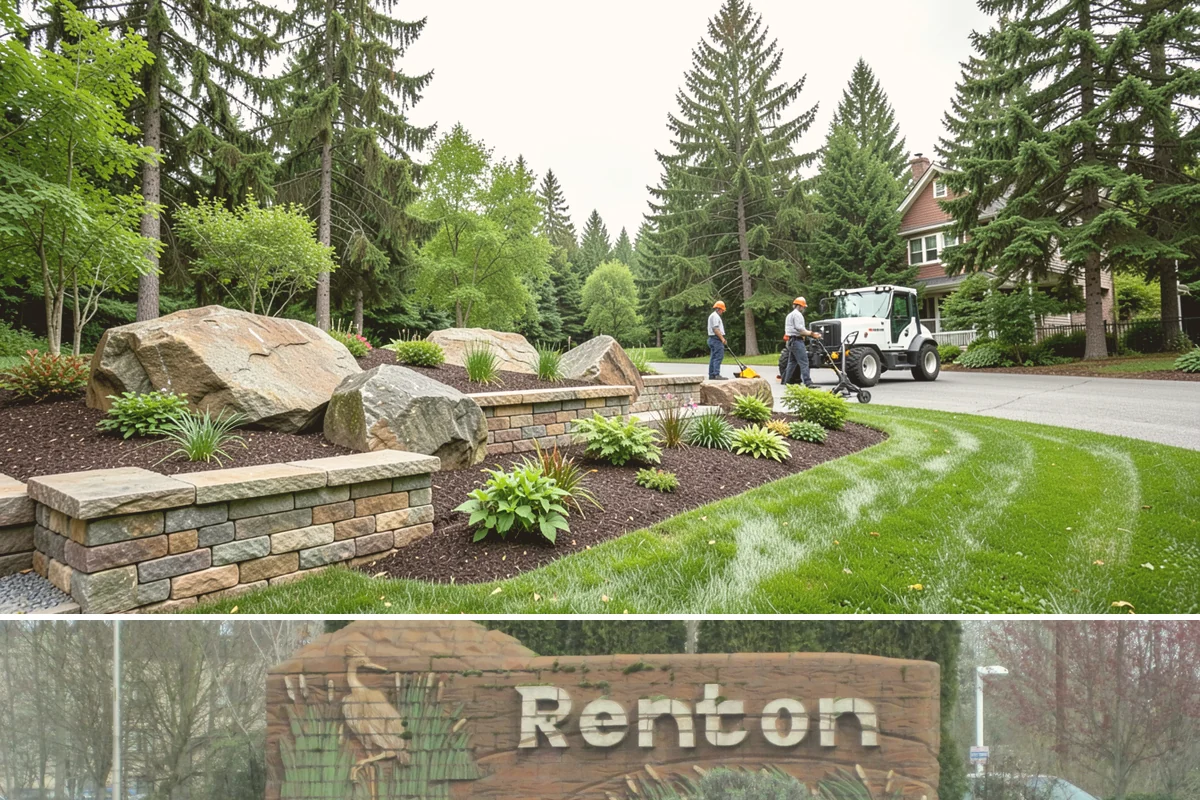 Fountain Installation in Renton, King County, WA - Best installed spring through fall.