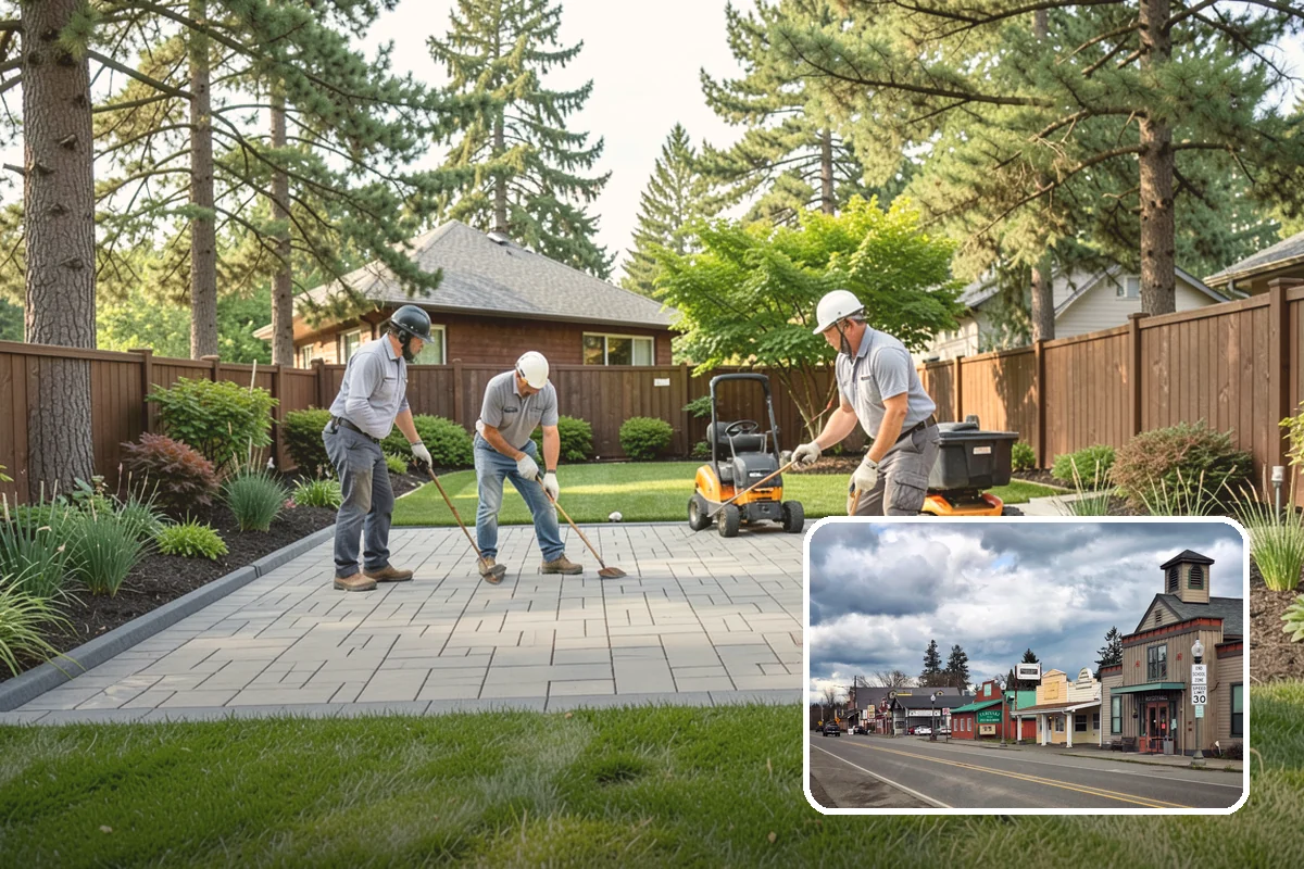 Fountain Installation in Roy, Pierce County, WA - Compact water accent for any space