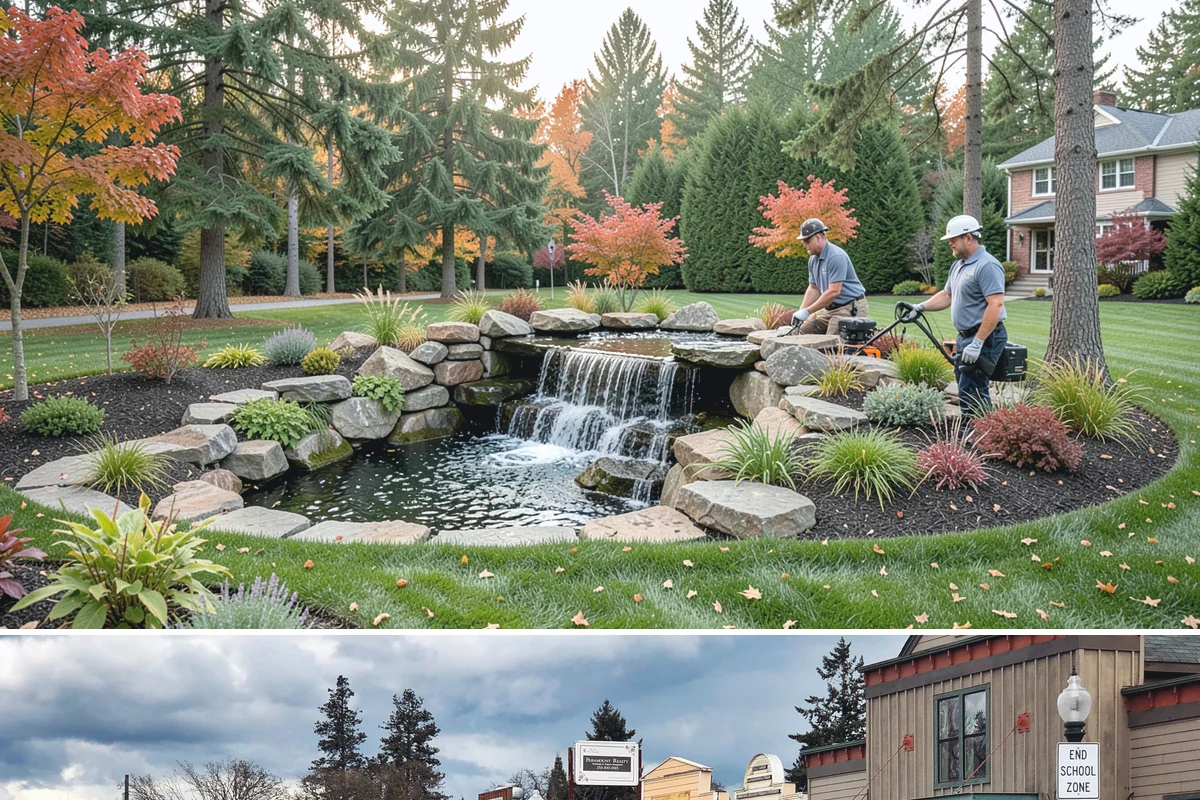 Fountain Installation in Roy, Pierce County, WA - Best installed spring through fall.