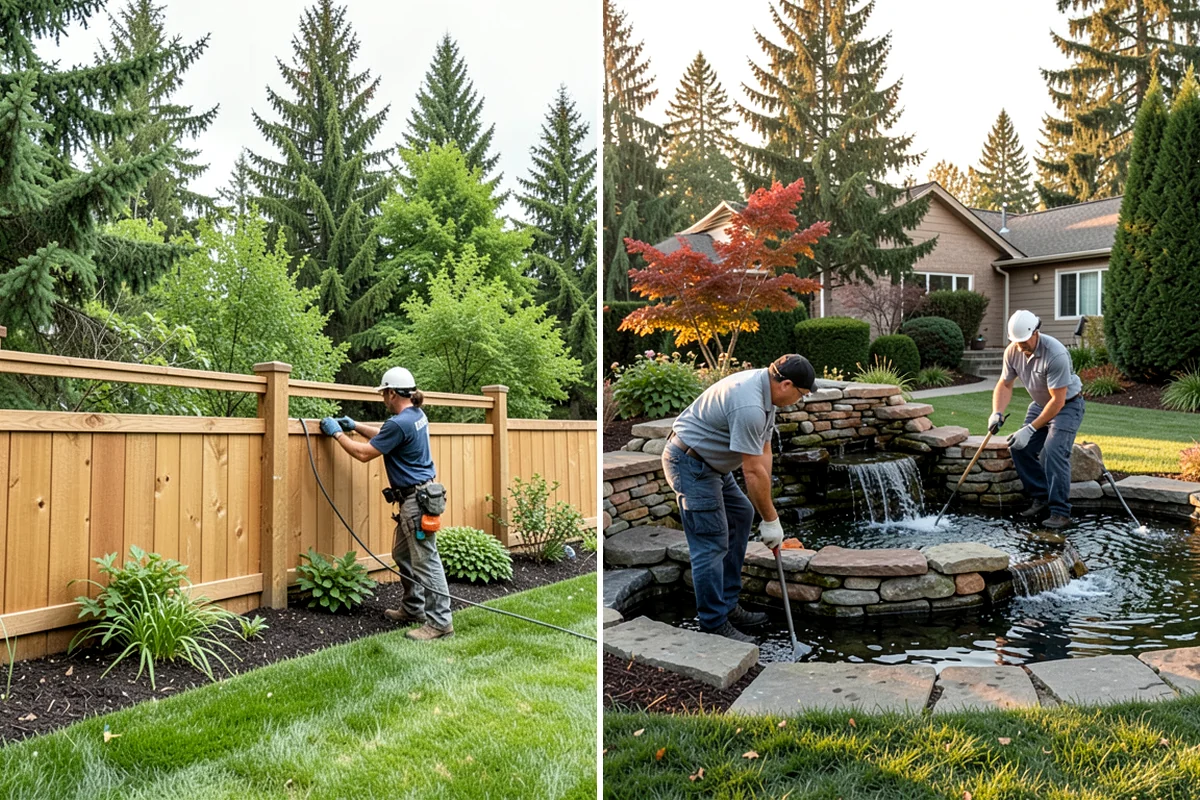 Fountain Installation in SeaTac, King County, WA - Choose the fountain style and location