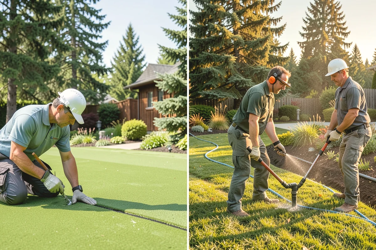 Fountain Installation in Steilacoom, Pierce County, WA - Choose the fountain style and location