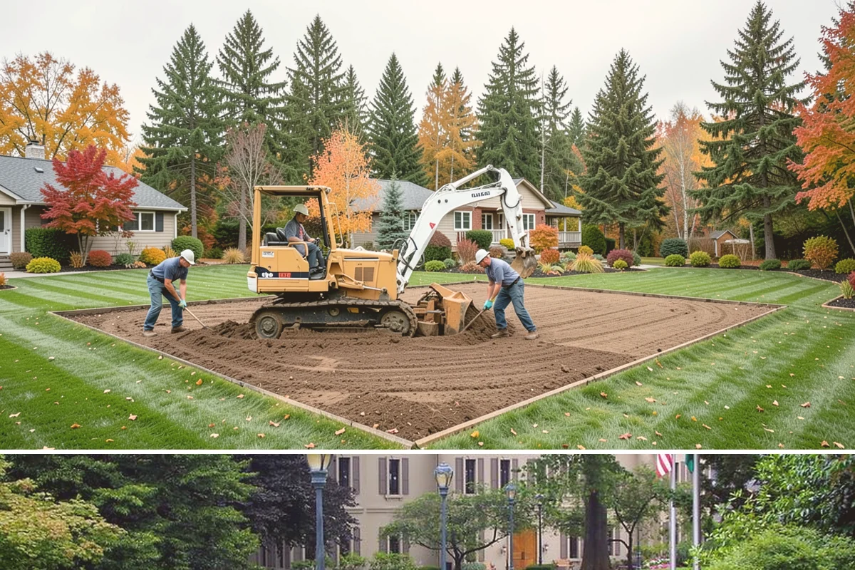 Fountain Installation in Woodinville, King County, WA - Best installed spring through fall.