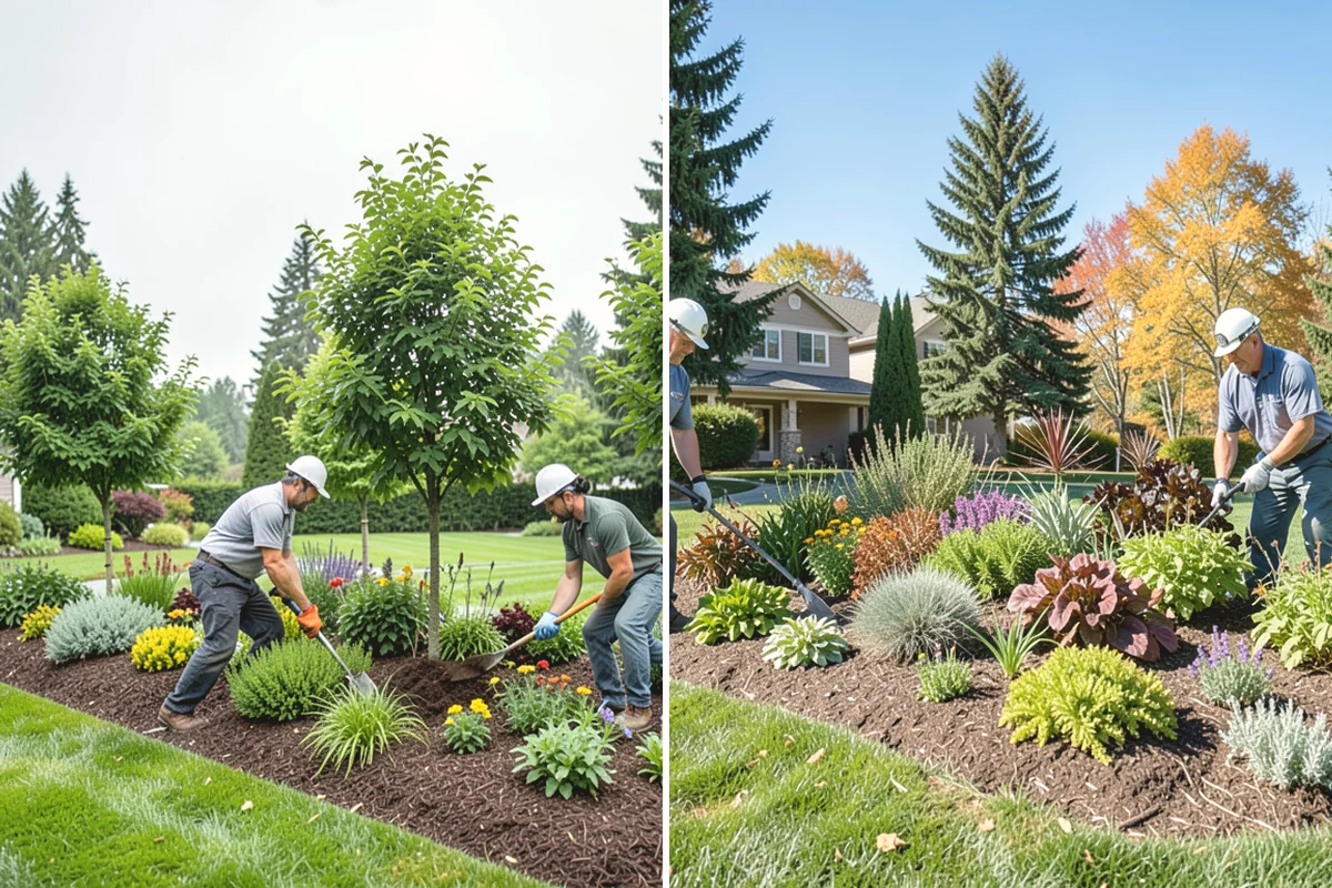 French Drain Installation in Black Diamond, King County, WA - Locate the wet area and outfall path