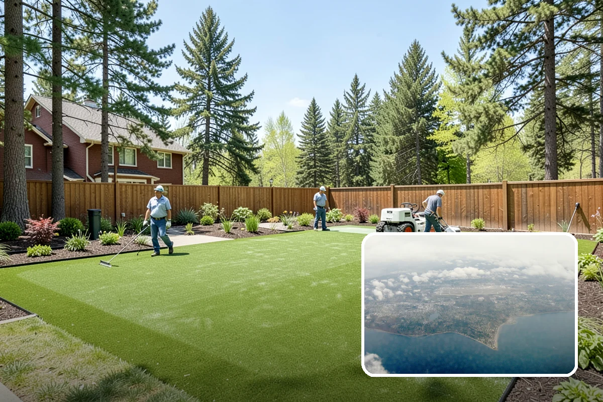 French Drain Installation in Burien, King County, WA - Solves chronic soggy and wet areas