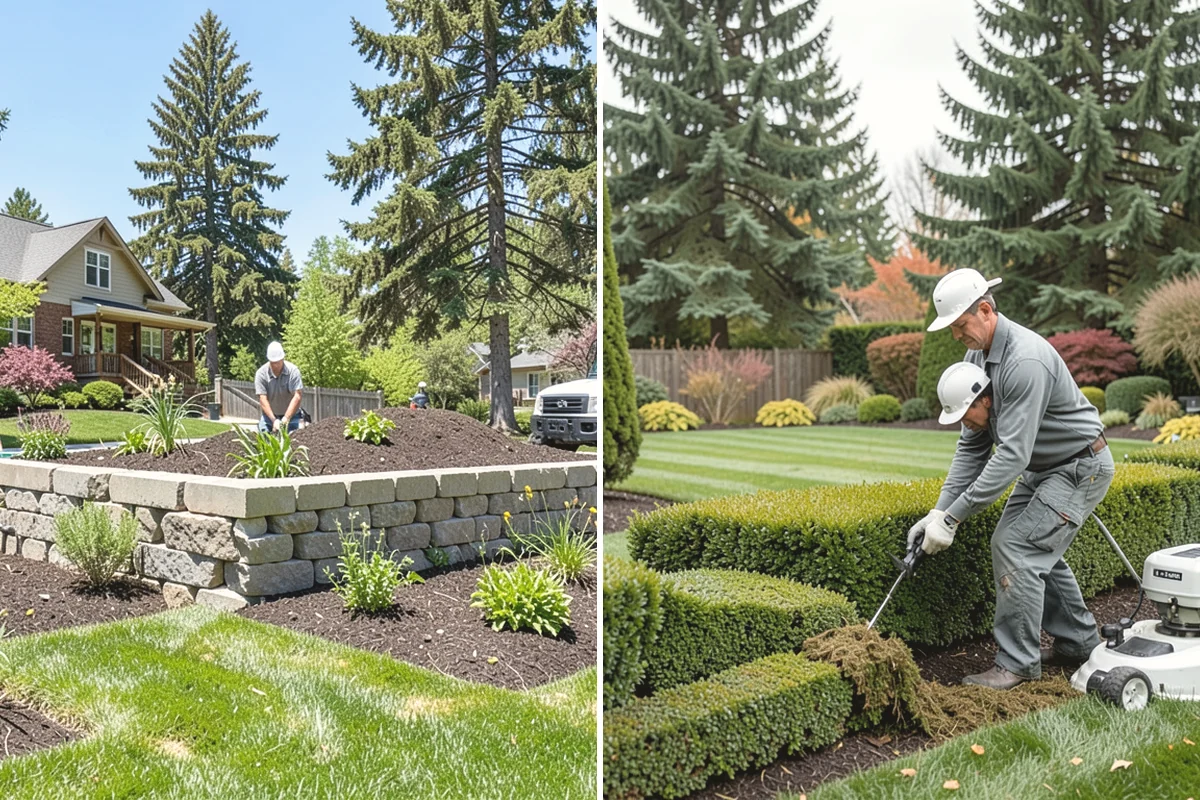 French Drain Installation in Burien, King County, WA - Locate the wet area and outfall path