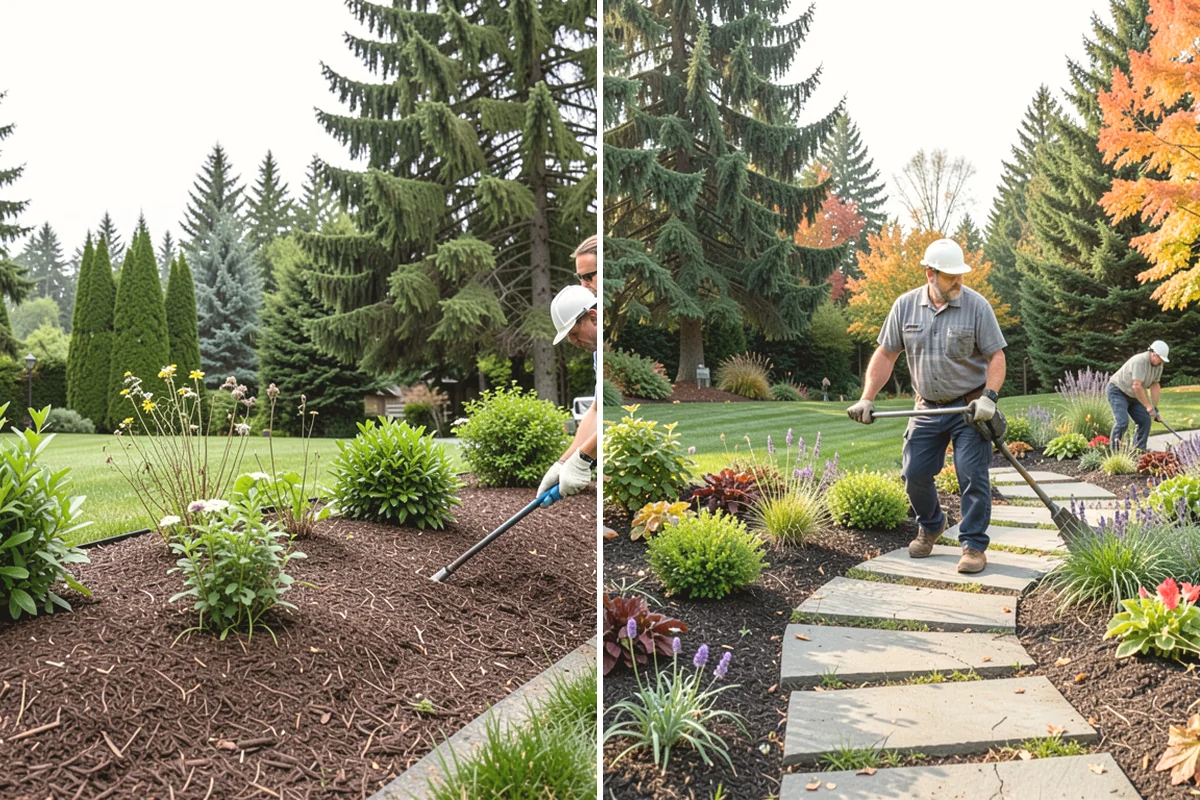 French Drain Installation in Carnation, King County, WA - Locate the wet area and outfall path