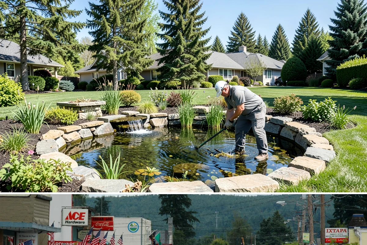 French Drain Installation in Carnation, King County, WA - Best installed in drier conditions.