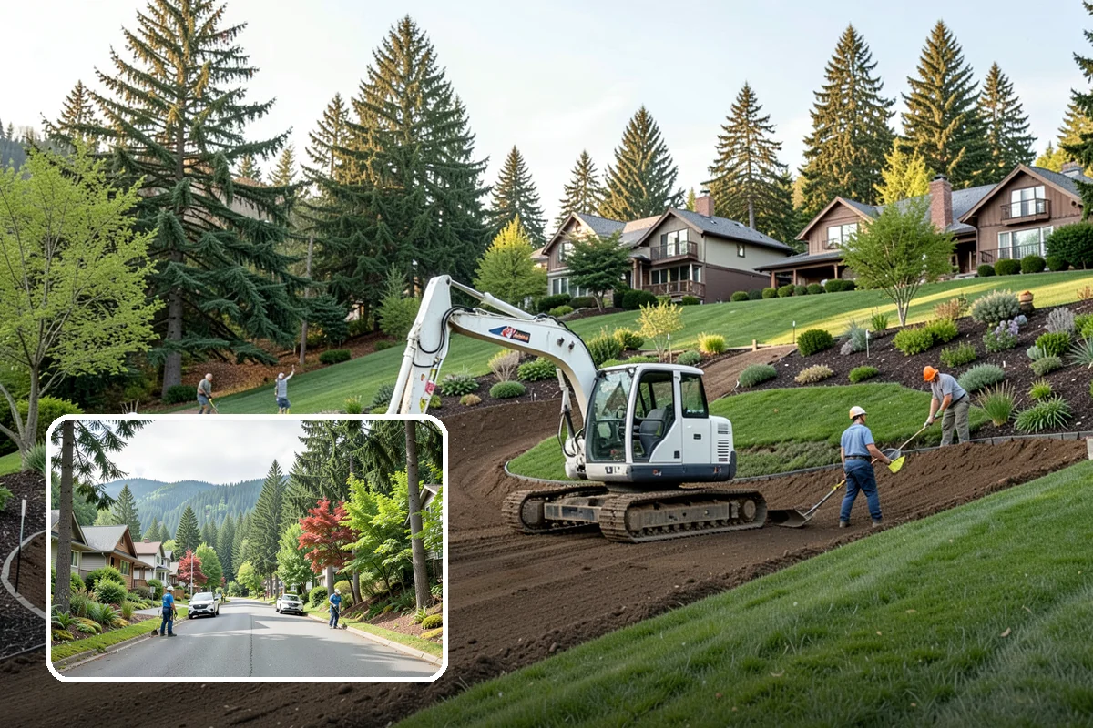 French Drain Installation in Darrington, Snohomish County, WA - Solves chronic soggy and wet areas