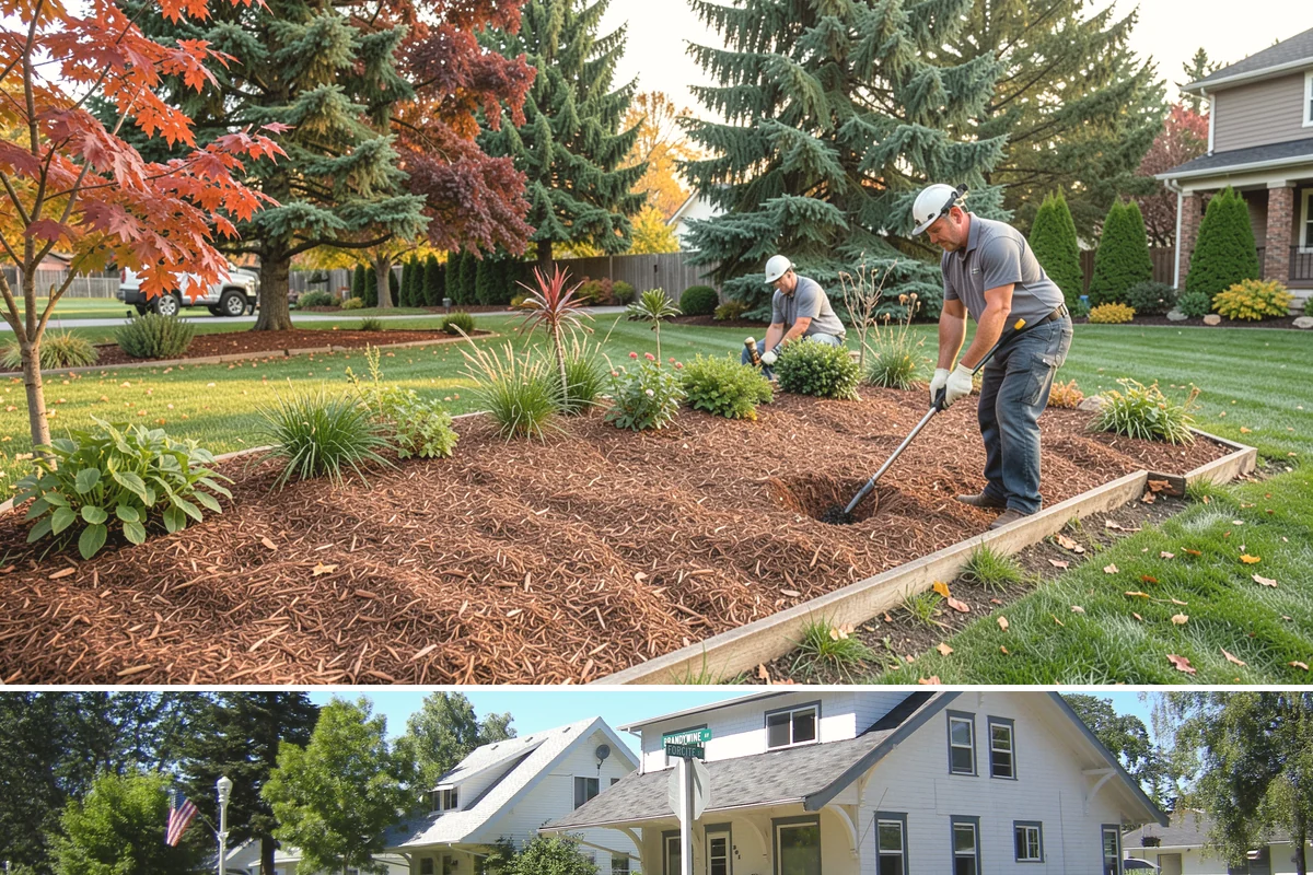 French Drain Installation in DuPont, Pierce County, WA - Best installed in drier conditions.