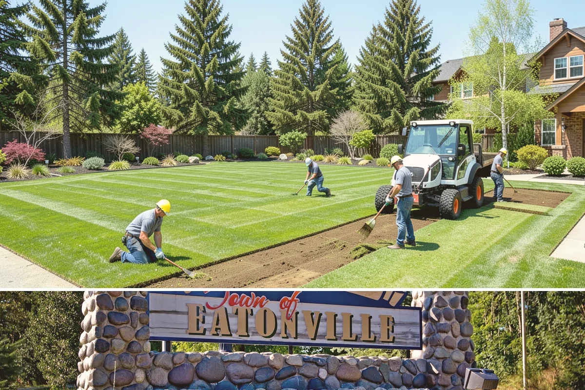 French Drain Installation in Eatonville, Pierce County, WA - Best installed in drier conditions.