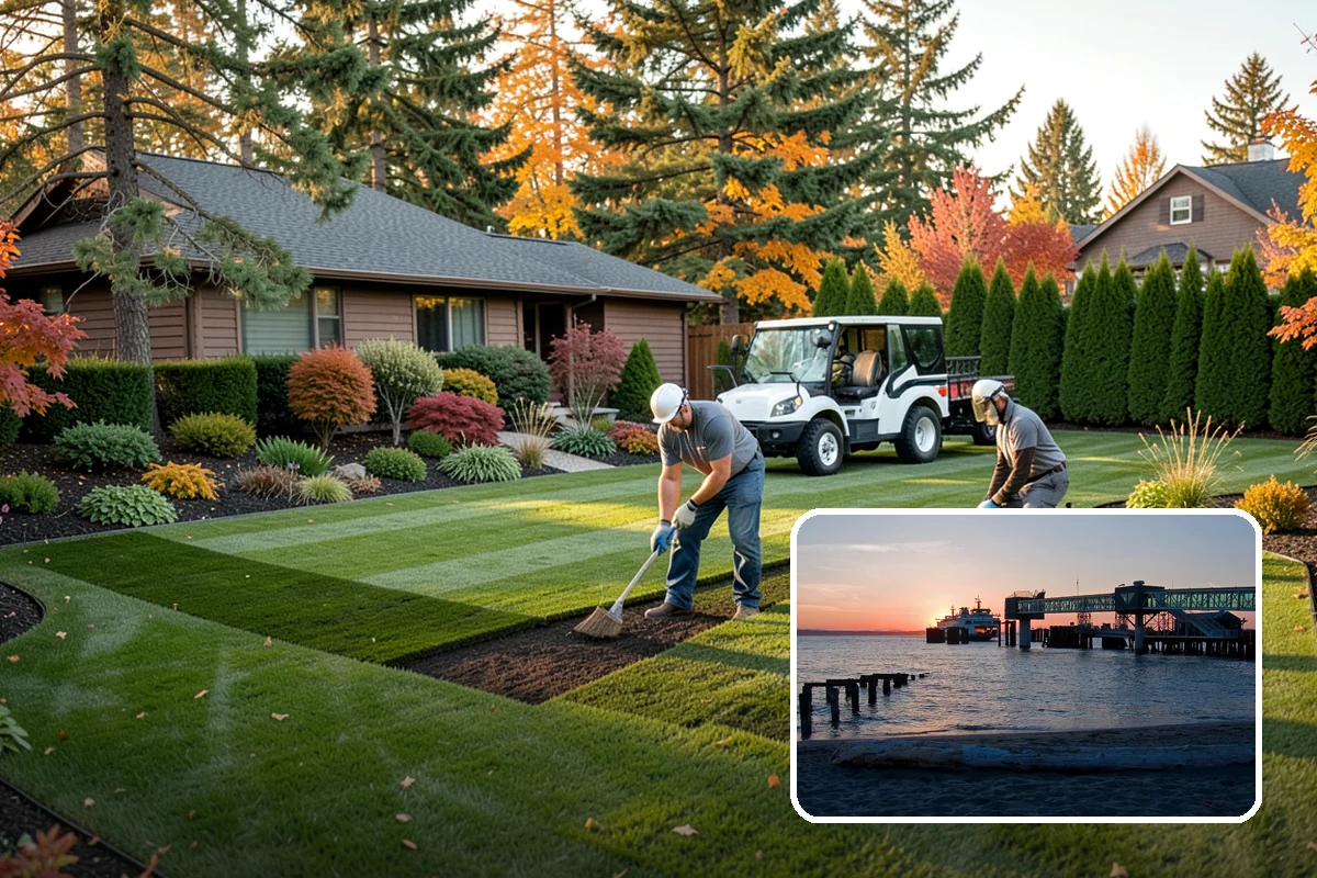 French Drain Installation in Edmonds, Snohomish County, WA - Solves chronic soggy and wet areas