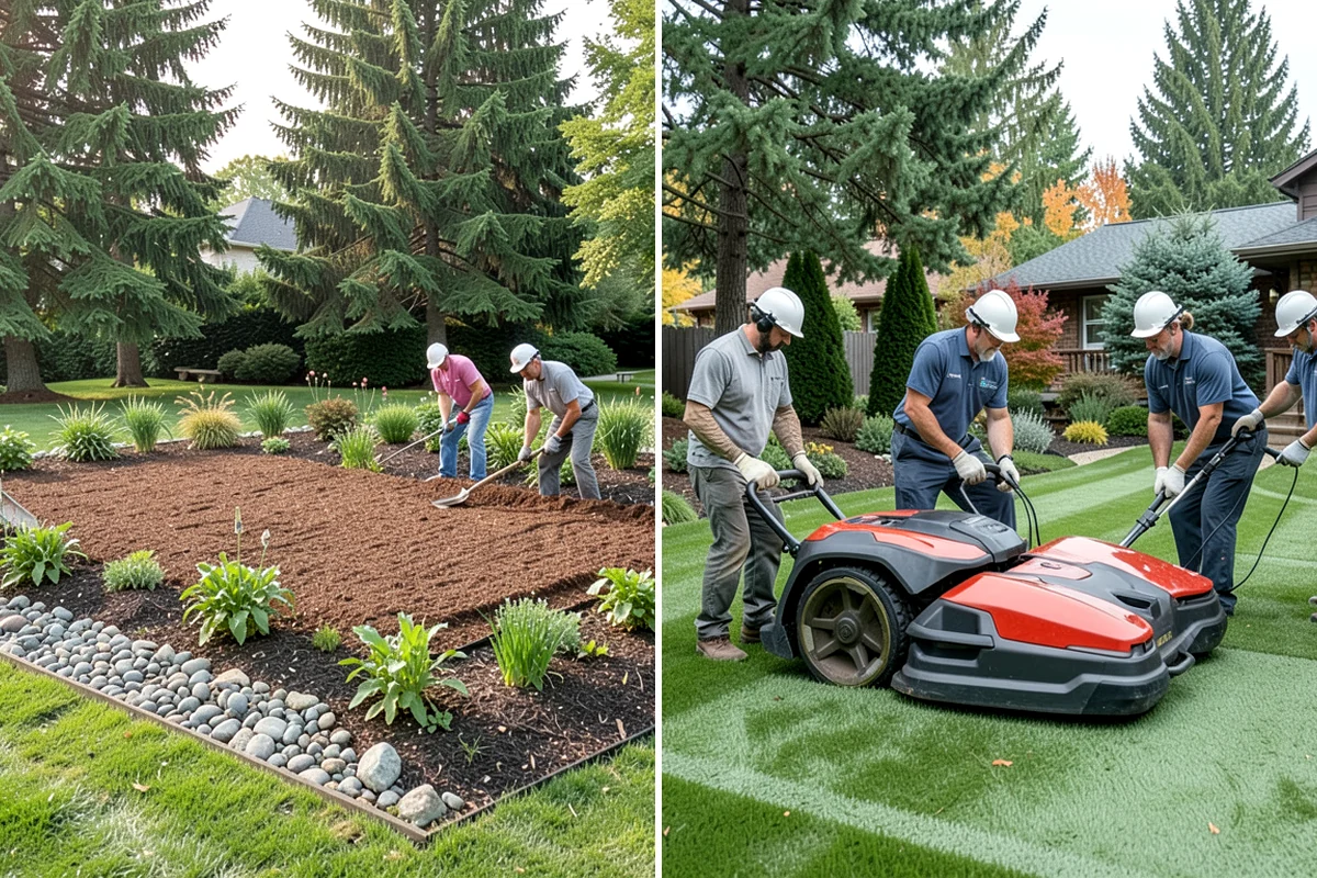 French Drain Installation in Federal Way, King County, WA - Locate the wet area and outfall path