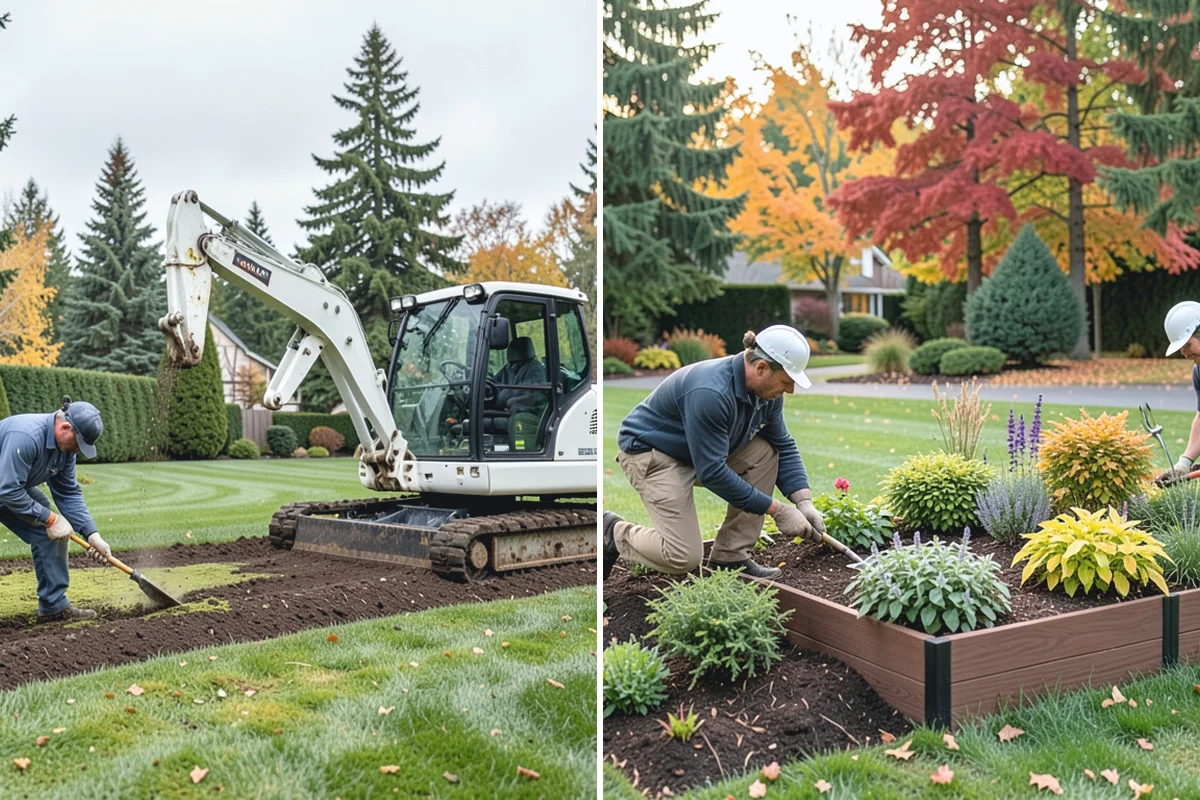French Drain Installation in Hamilton, Skagit County, WA - Locate the wet area and outfall path