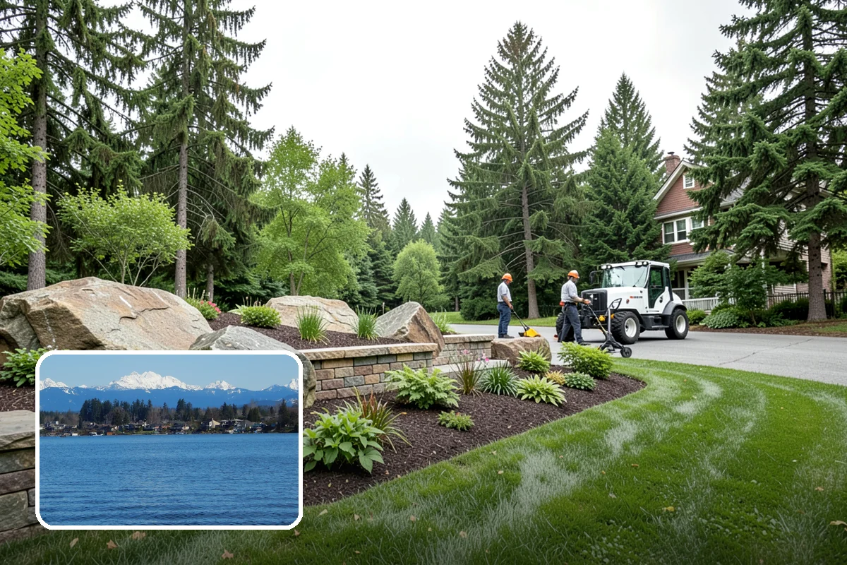 French Drain Installation in Lake Stevens, Snohomish County, WA - Solves chronic soggy and wet areas