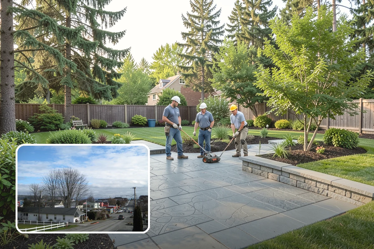 French Drain Installation in Langley, Island County, WA - Solves chronic soggy and wet areas