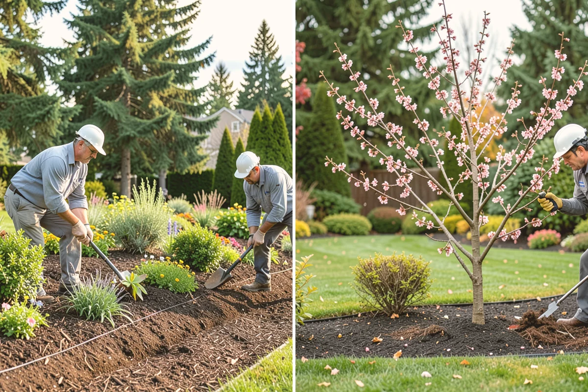French Drain Installation in Lynnwood, Snohomish County, WA - Locate the wet area and outfall path