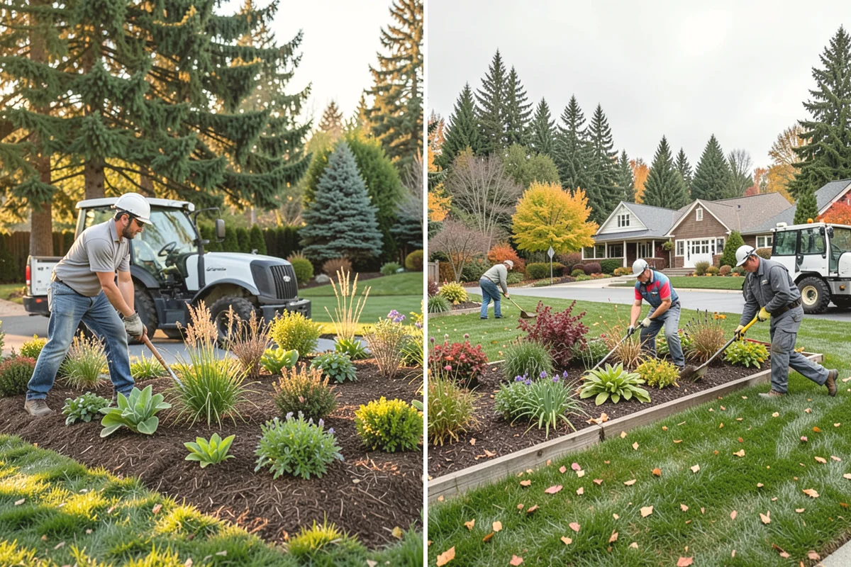 French Drain Installation in Mill Creek, Snohomish County, WA - Locate the wet area and outfall path