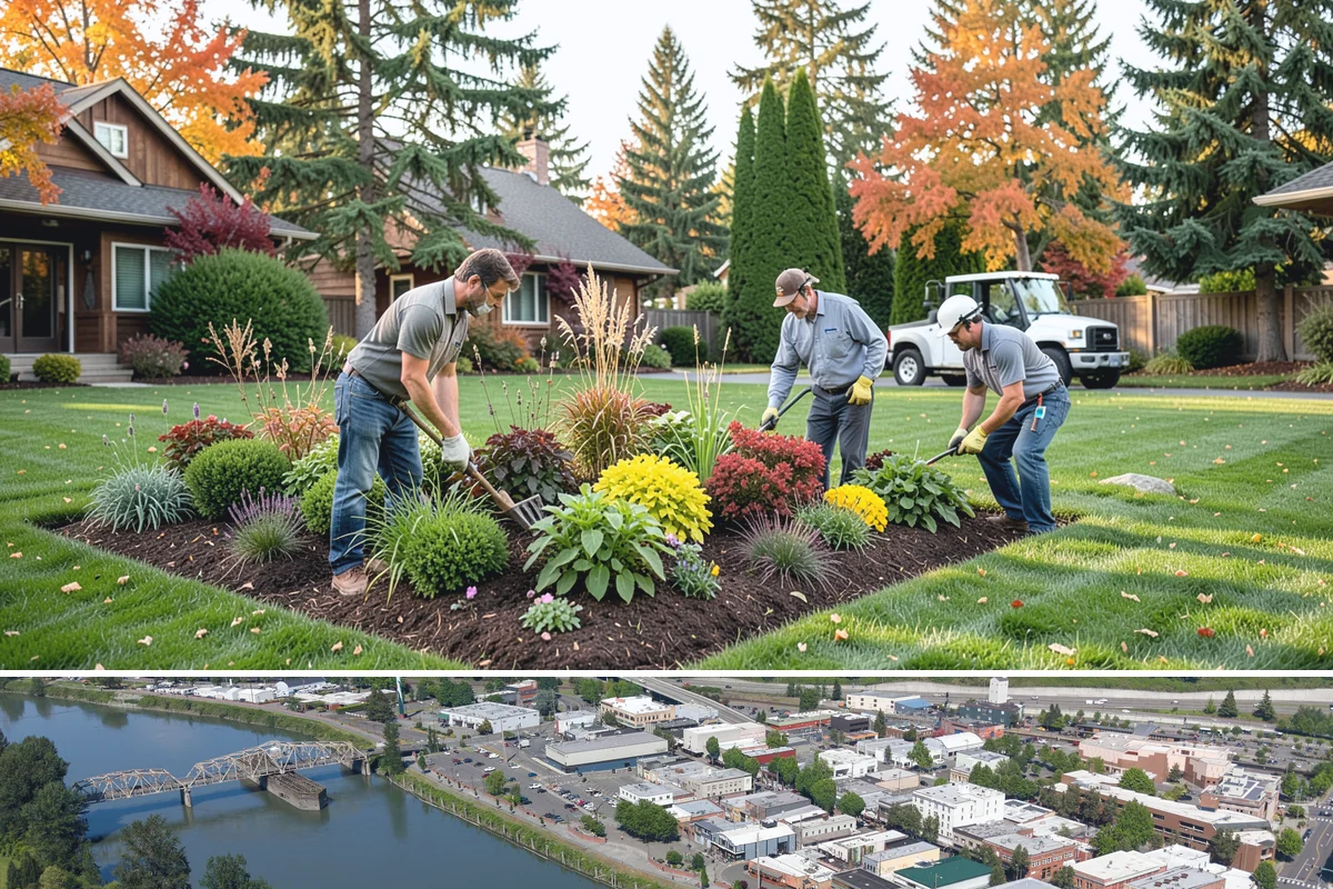 French Drain Installation in Mount Vernon, Skagit County, WA - Best installed in drier conditions.
