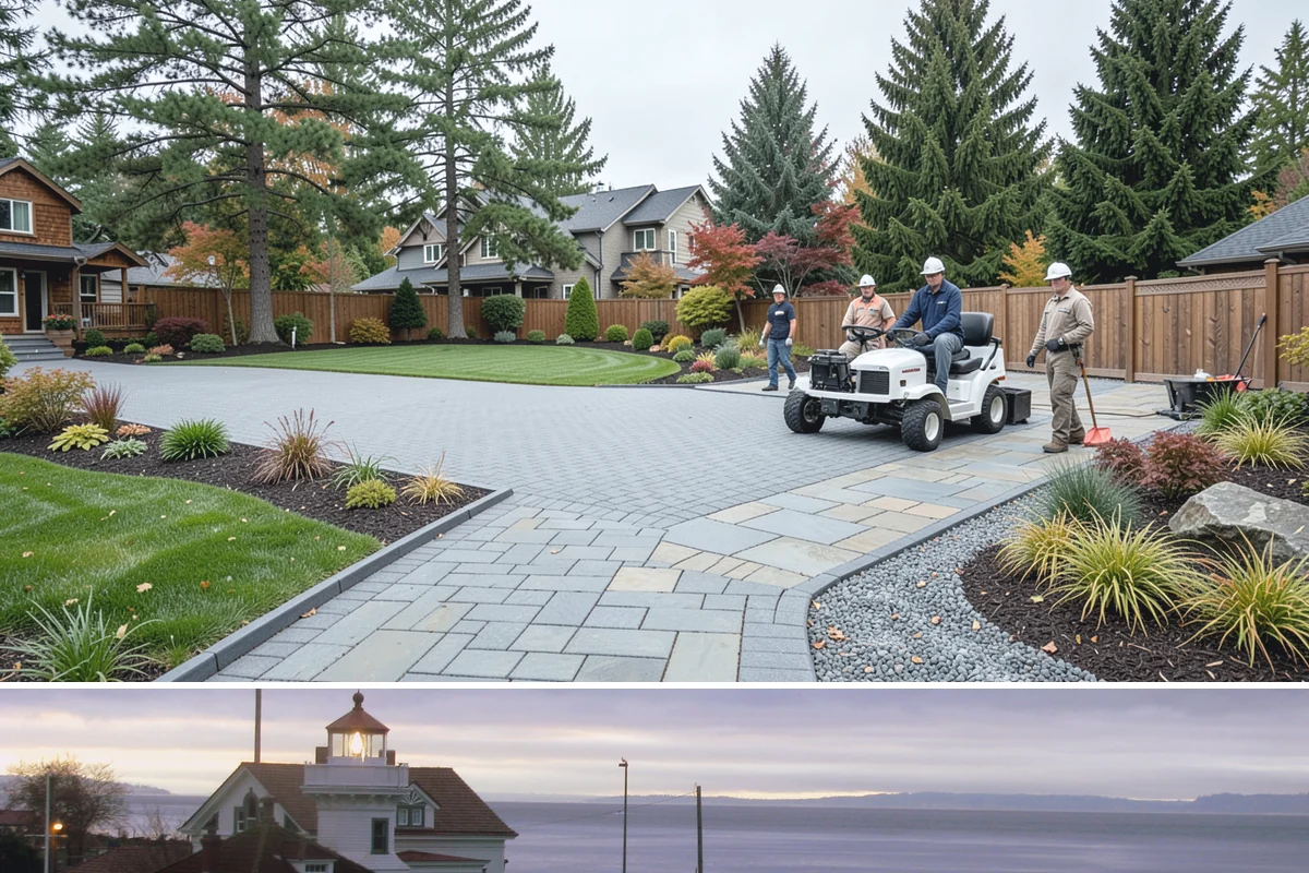French Drain Installation in Mukilteo, Snohomish County, WA - Best installed in drier conditions.