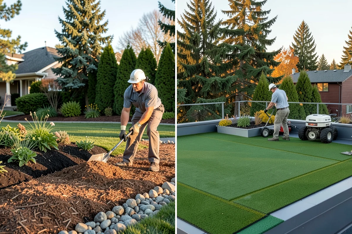 French Drain Installation in Seattle, King County, WA - Locate the wet area and outfall path