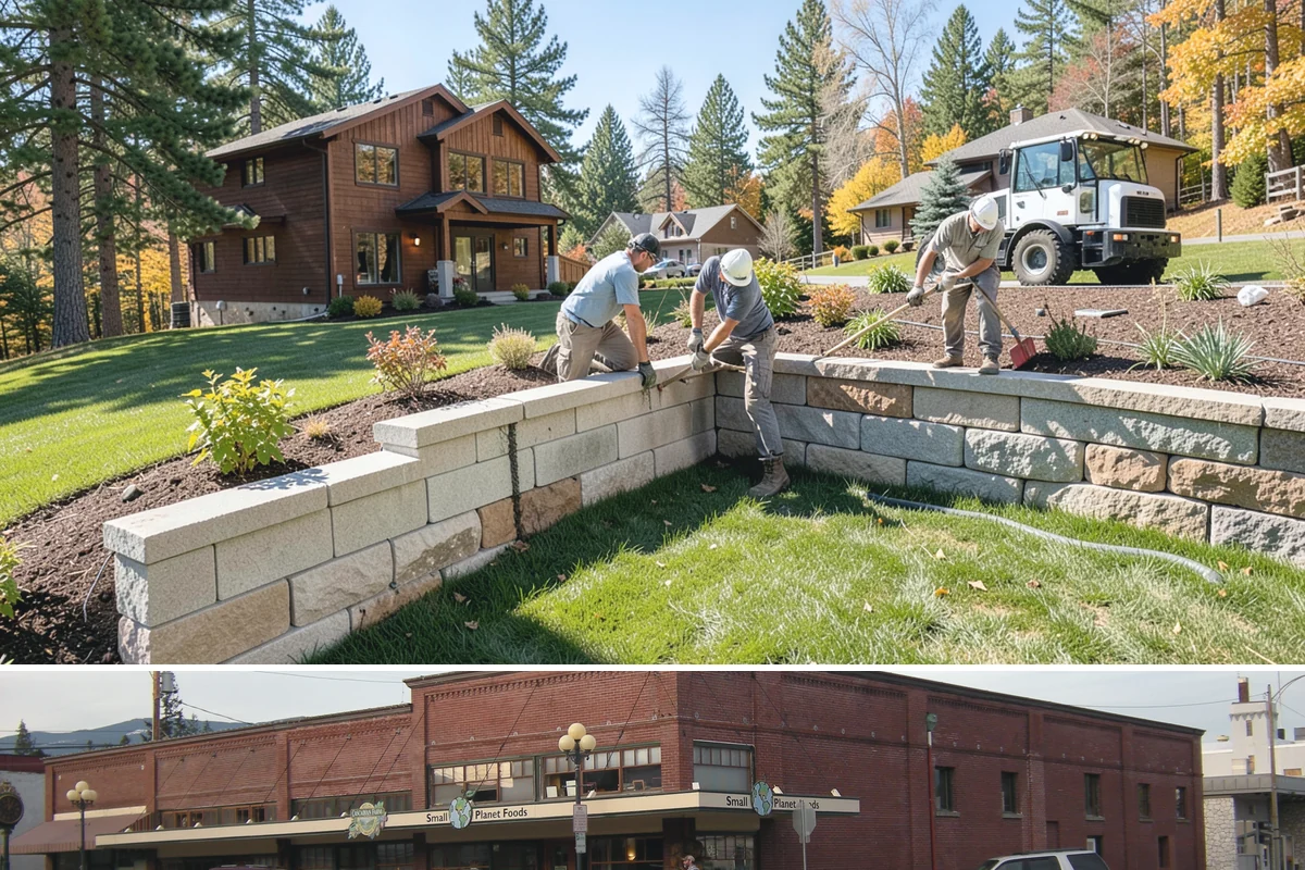 French Drain Installation in Sedro-Woolley, Skagit County, WA - Best installed in drier conditions.