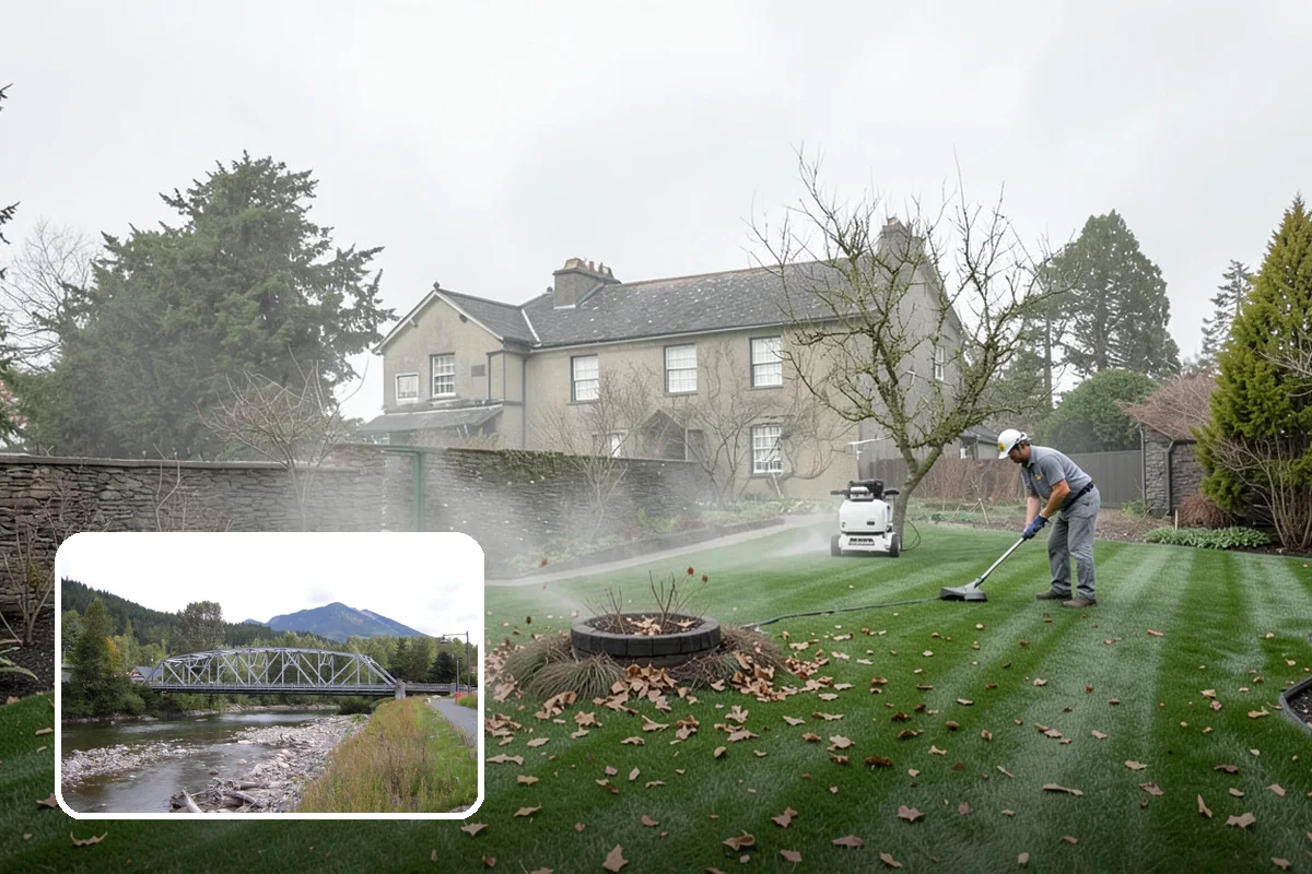 French Drain Installation in Skykomish, King County, WA - Solves chronic soggy and wet areas