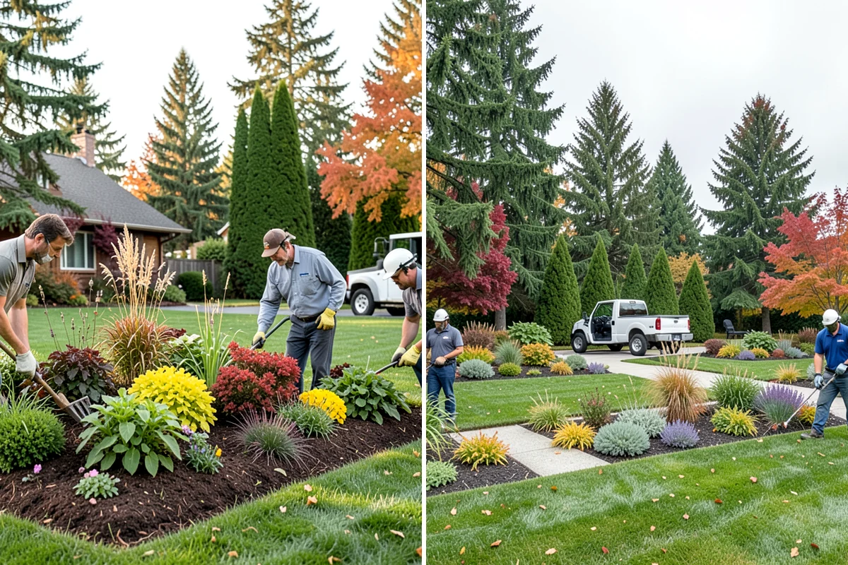 French Drain Installation in Snoqualmie, King County, WA - Locate the wet area and outfall path