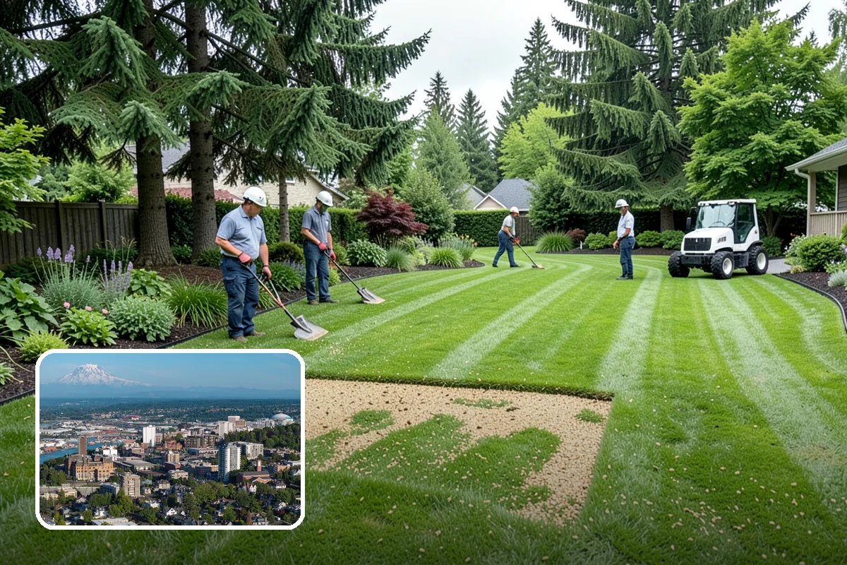 French Drain Installation in Tacoma, Pierce County, WA - Solves chronic soggy and wet areas