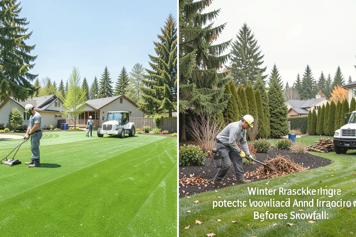 French Drain Installation in University Place, Pierce County, WA - Locate the wet area and outfall path