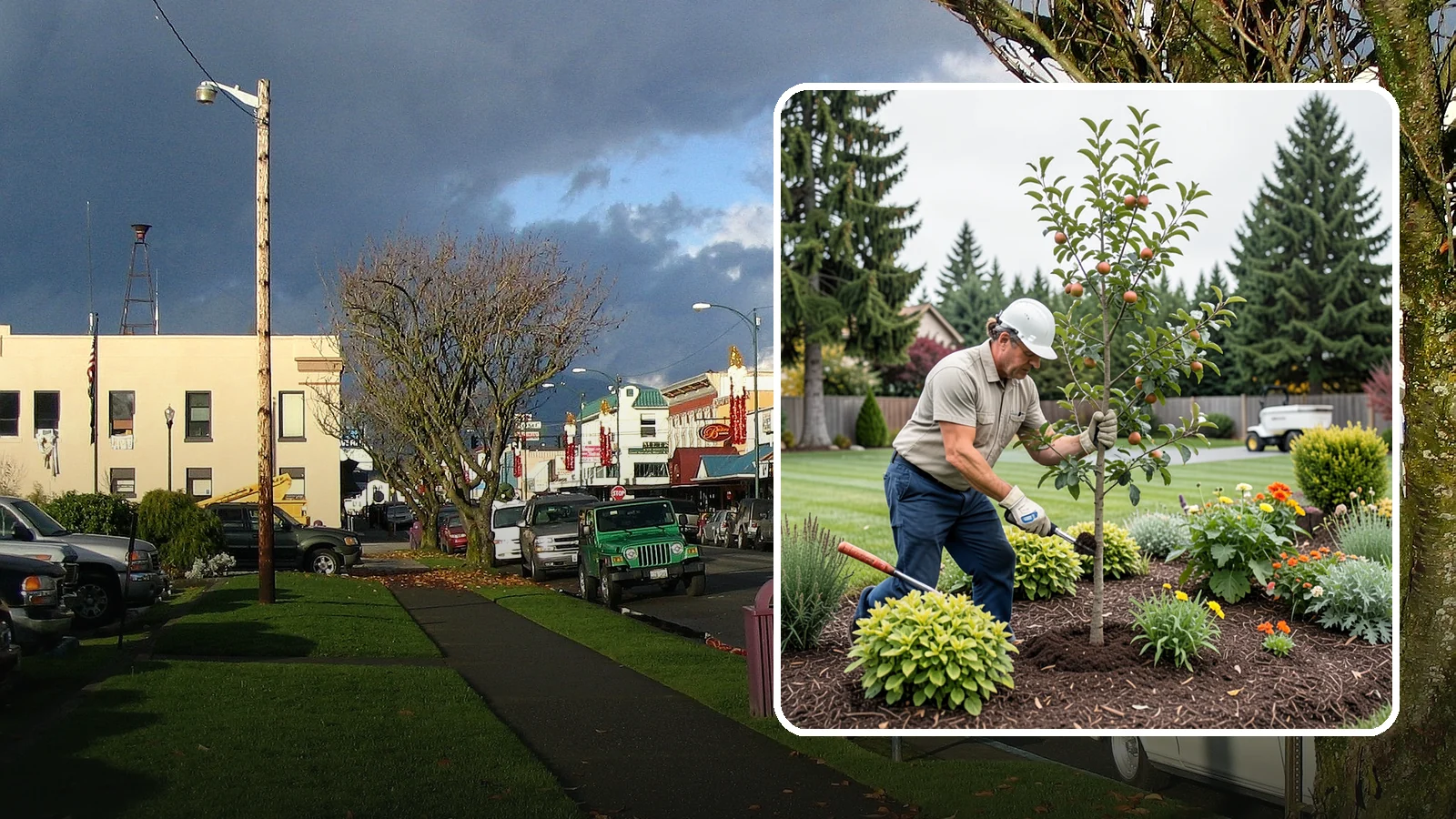 Fruit Tree Planting in Arlington, Snohomish County, WA - We plant fruit trees selected to produce reliably in the Pacific Northwest climate.