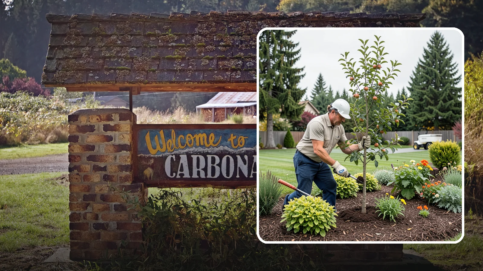 Fruit Tree Planting in Carbonado, Pierce County, WA - We plant fruit trees selected to produce reliably in the Pacific Northwest climate.