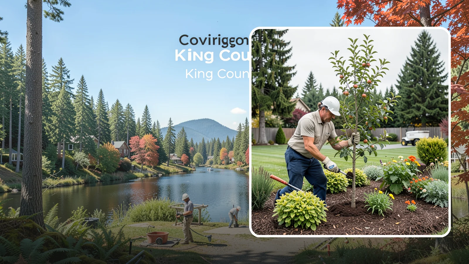 Fruit Tree Planting in Covington, King County, WA - We plant fruit trees selected to produce reliably in the Pacific Northwest climate.