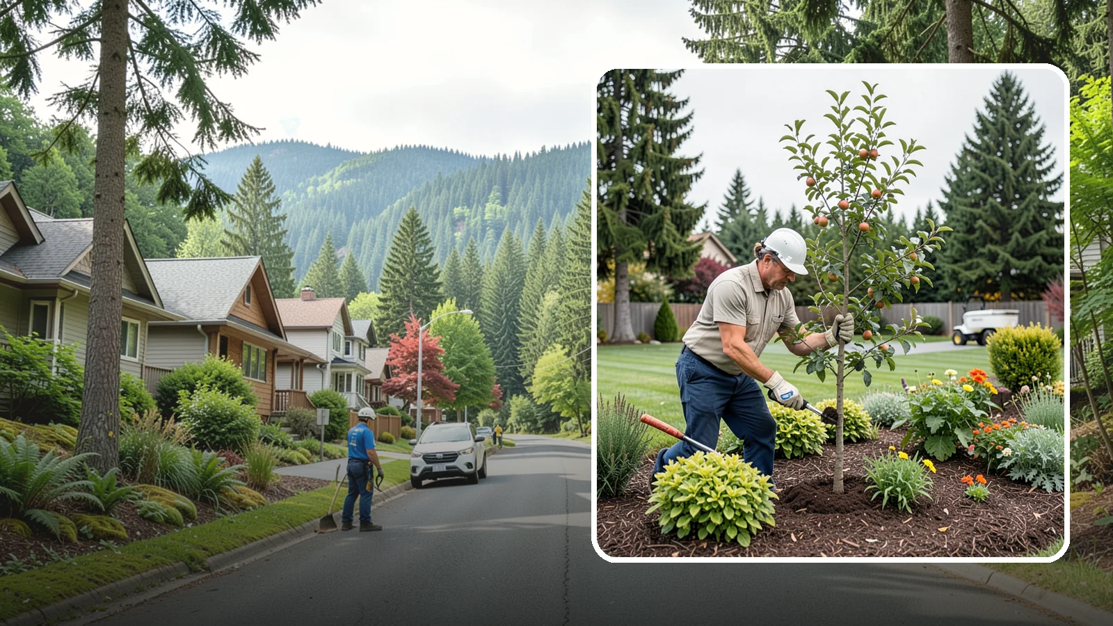 Fruit Tree Planting in Darrington, Snohomish County, WA - We plant fruit trees selected to produce reliably in the Pacific Northwest climate.