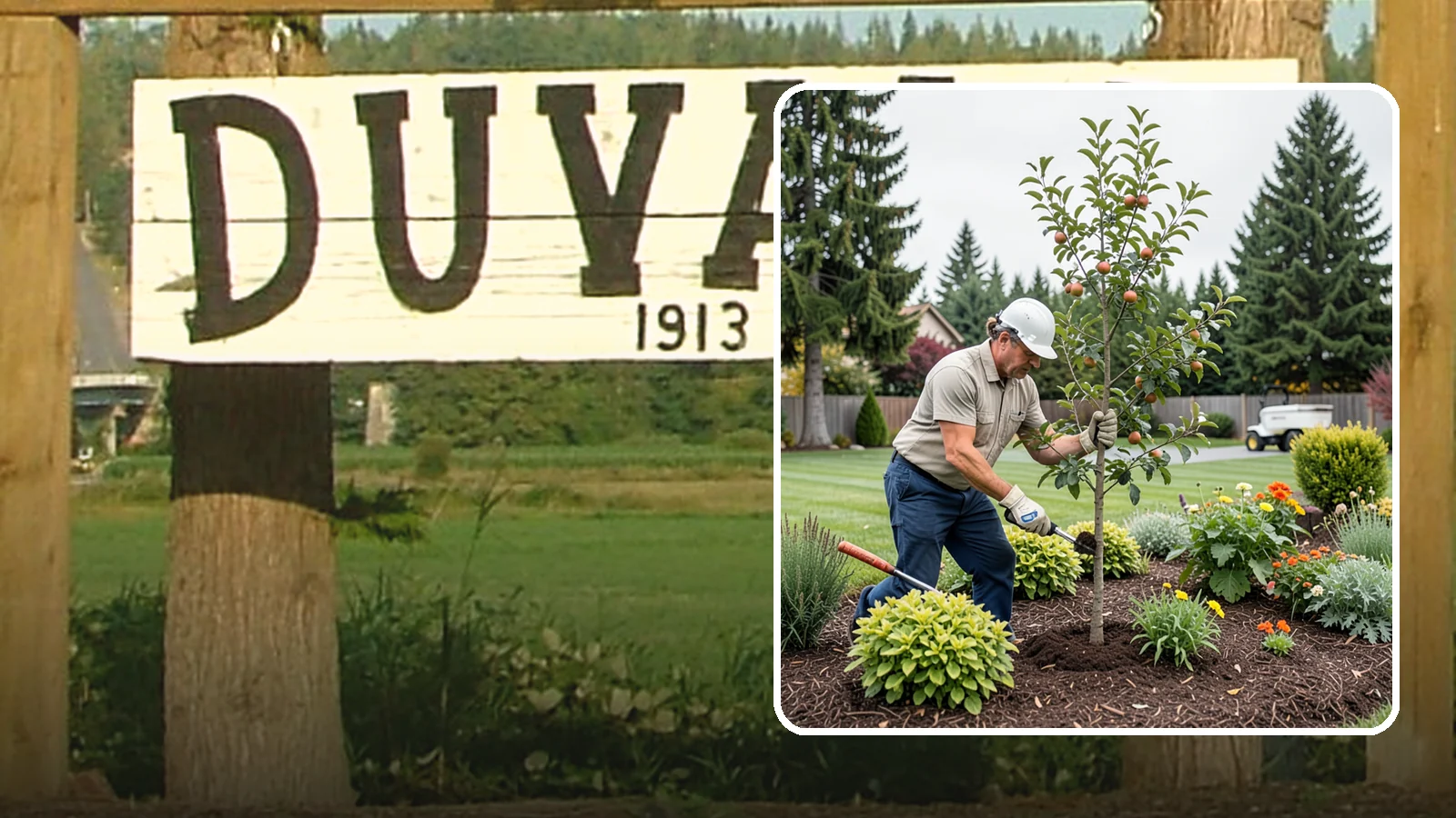 Fruit Tree Planting in Duvall, King County, WA - We plant fruit trees selected to produce reliably in the Pacific Northwest climate.