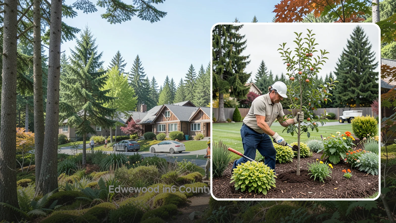 Fruit Tree Planting in Edgewood, Pierce County, WA - We plant fruit trees selected to produce reliably in the Pacific Northwest climate.