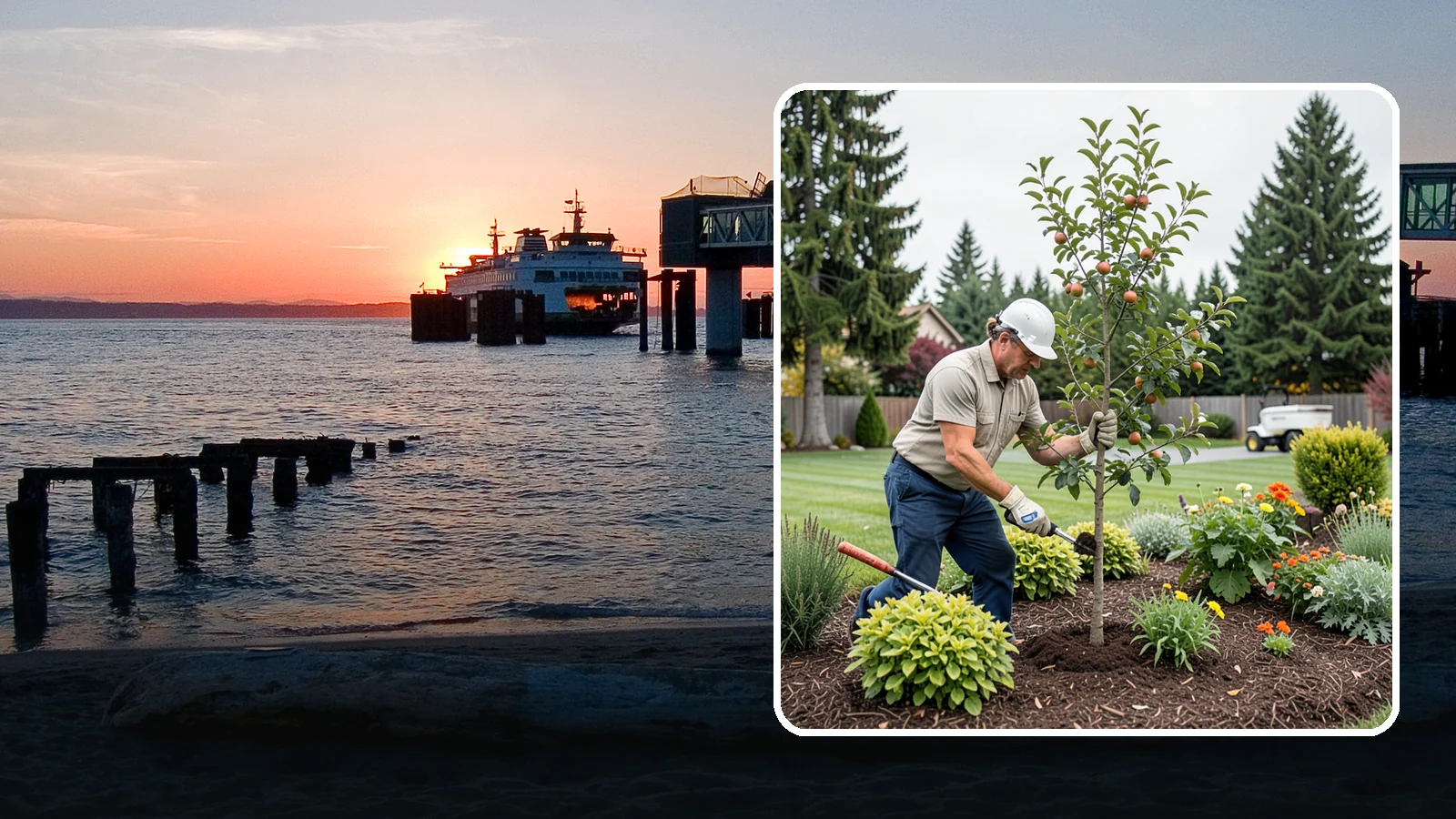 Fruit Tree Planting in Edmonds, Snohomish County, WA - We plant fruit trees selected to produce reliably in the Pacific Northwest climate.