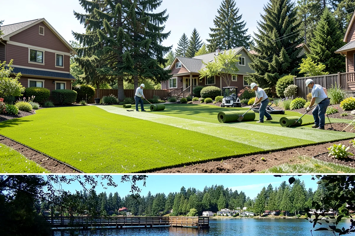 Fruit Tree Planting in Federal Way, King County, WA - Plant bare-root fruit trees in late winter to early spring while dormant, giving roots time to establish before the Northwest...